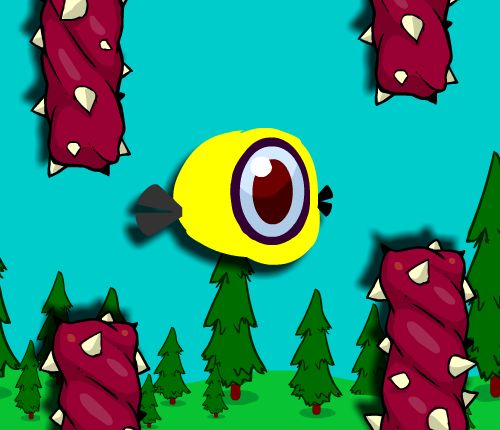 【Diet Flappy HTML Bird】ゲームをプレイする