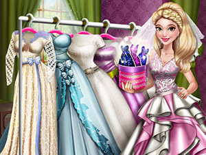 Play Dove Wedding Dolly Dress Up H