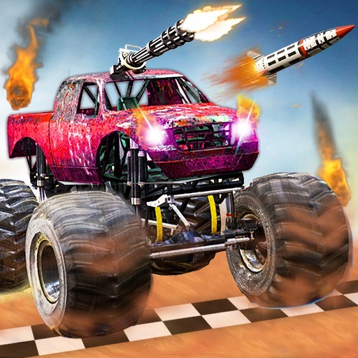 【Monster Truck vs Zombie Death Shooting Game】ゲームをプレイする