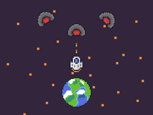 【Pixel Protect Your Planet】ゲームをプレイする