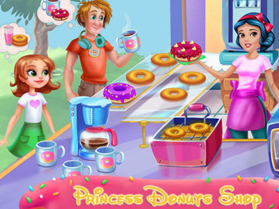 Play Princess Donuts Shop