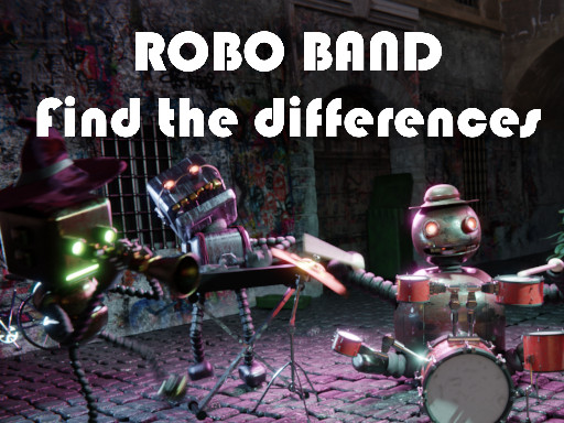 【Robot Band - Find the Differences】ゲームをプレイする