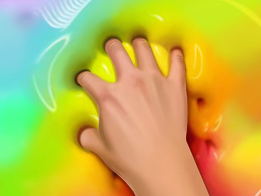 美術ゲーム【Smash DIY Slime - Fidget Slimy】ゲームのサムネイル画像