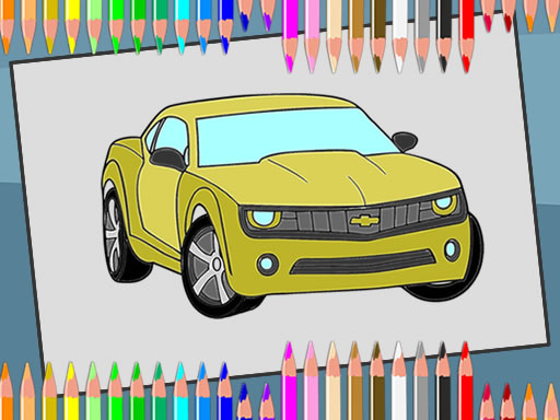 【American Cars Coloring Book】ゲームをプレイする