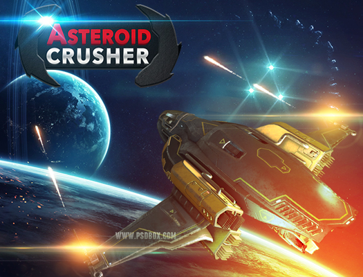 【Asteroid Crusher】ゲームをプレイする