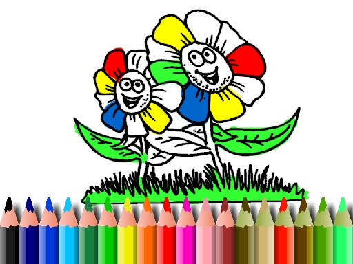 【BTS Flowers Coloring】ゲームをプレイする