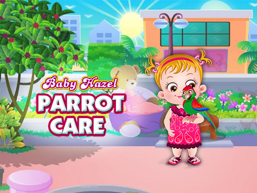 世話ゲーム【Baby Hazel Parrot Care】ゲームのサムネイル画像