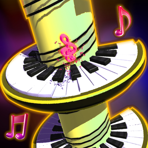 【Ball Jump Piano Tile】ゲームをプレイする