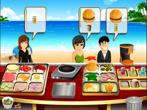 【Beach Restaurant】ゲームをプレイする