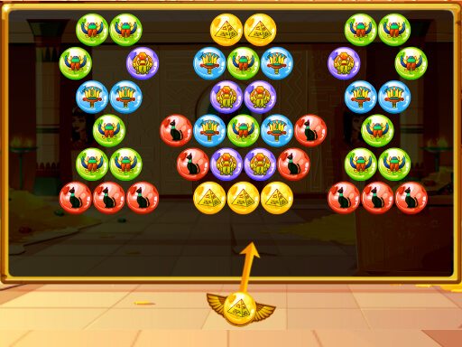 【Bubble Shooter Egypt】ゲームをプレイする