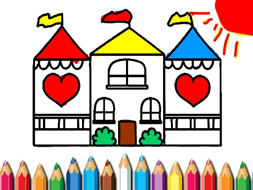 【Doll House Coloring Book】ゲームをプレイする
