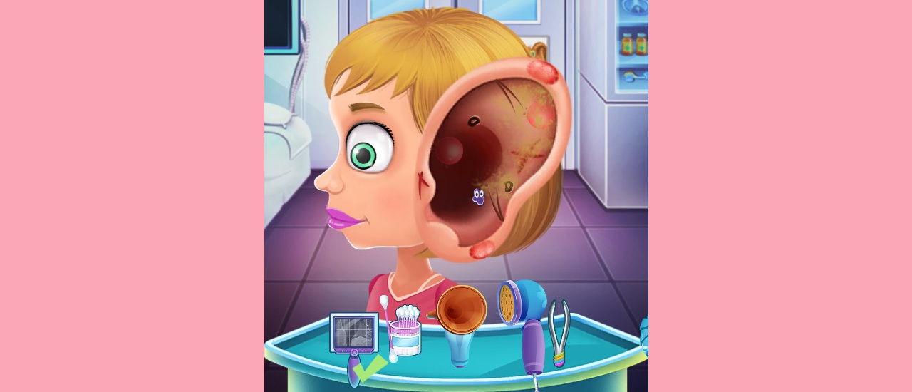 世話ゲーム【Ear Doctor】ゲームのサムネイル画像