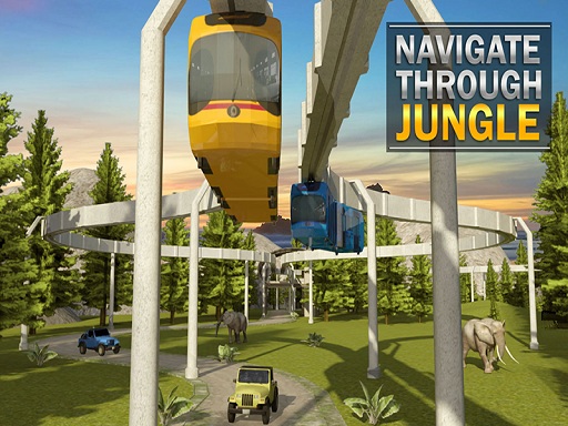 【Elevated Train Driving Simulator Sky Tram Driver】ゲームをプレイする