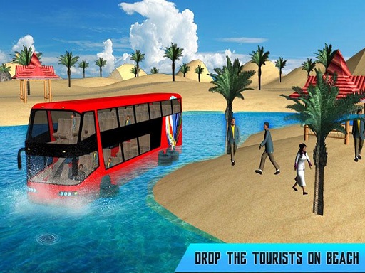 【Floating Water Coach Duty 3D】ゲームをプレイする