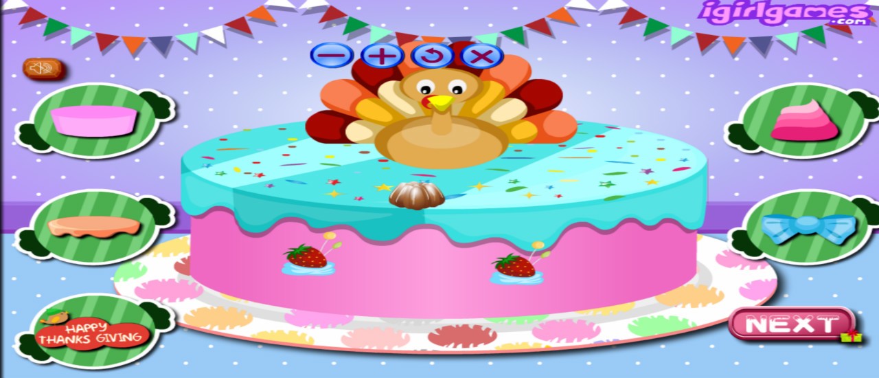 【Happy Thanksgiving Cake Master】ゲームをプレイする