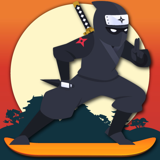 Play Lava And Ninja Skateboard