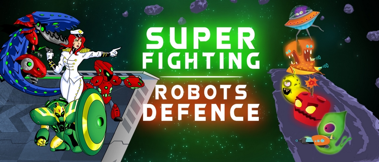 Play Super Fighting Robots Defense