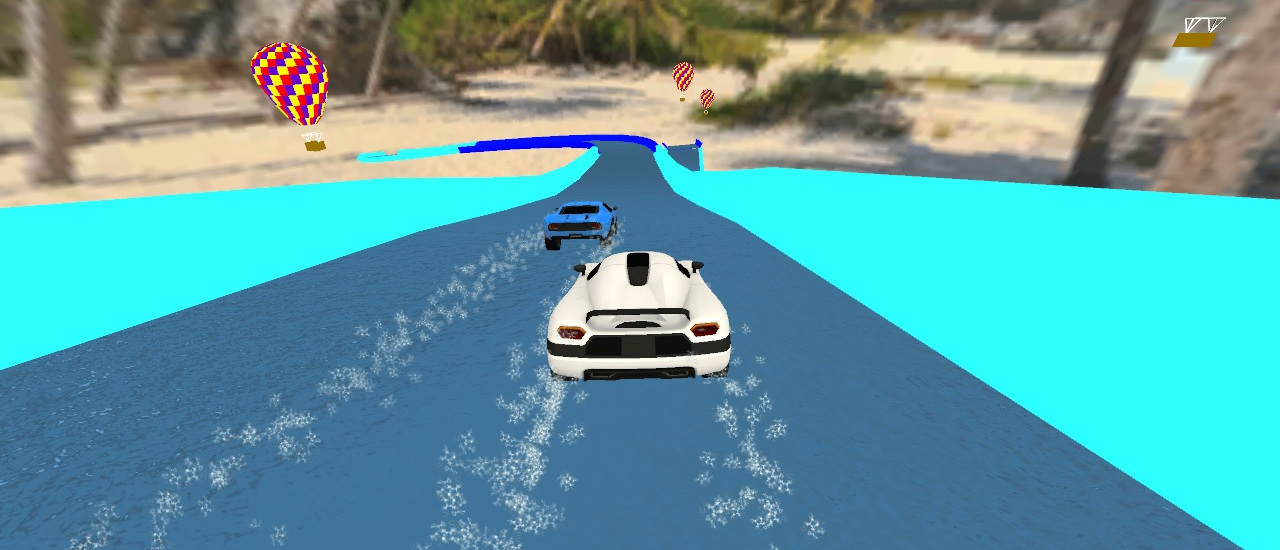 【Water Slide Cars】ゲームをプレイする
