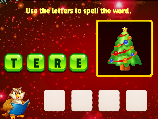 【Xmas Word Puzzles】ゲームをプレイする