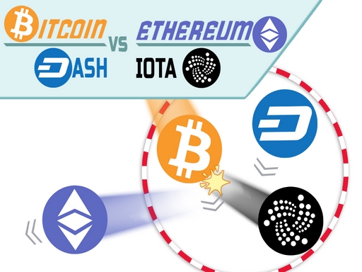 【BITCOIN vs ETHEREUM DASH IOTA】ゲームをプレイする