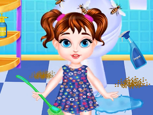 【Baby Taylor House Cleaning】ゲームをプレイする