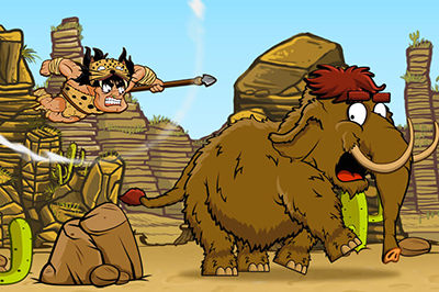 【Caveman Hunt】ゲームをプレイする