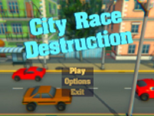 レースゲーム【City Race Destruction】ゲームのサムネイル画像