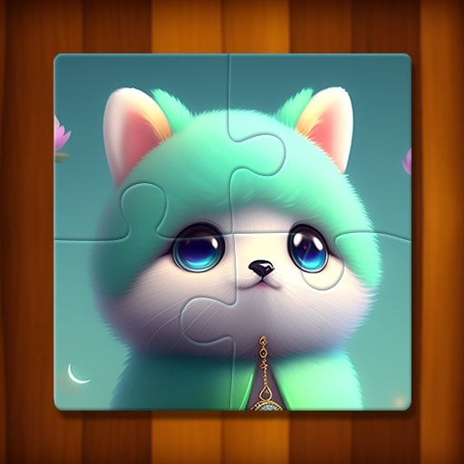 Play Cute Cat Jigsaw Puzzle Thumbnail