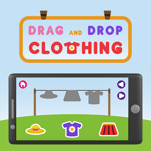 教育ゲーム【Drag and Drop Clothing】ゲームのサムネイル画像
