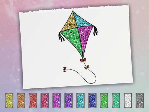 Play Glitter Toys Coloring Book Thumbnail