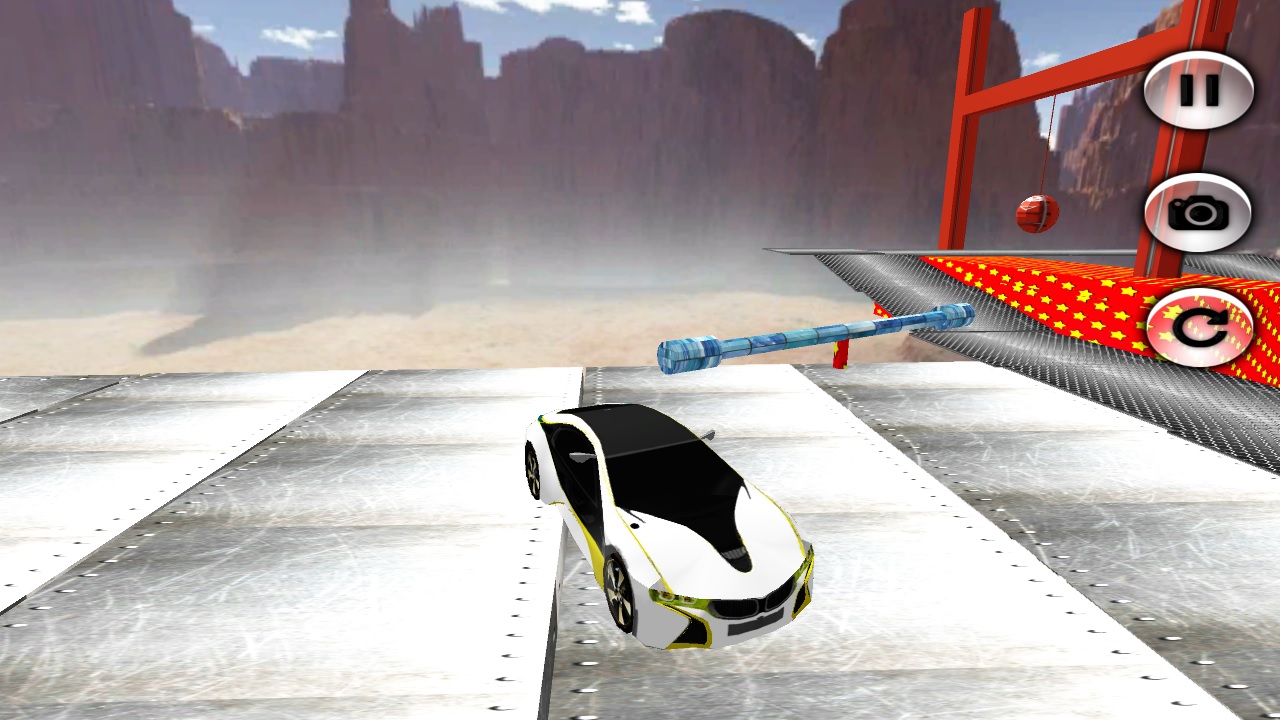【Impossible Stunt Tracks】ゲームをプレイする
