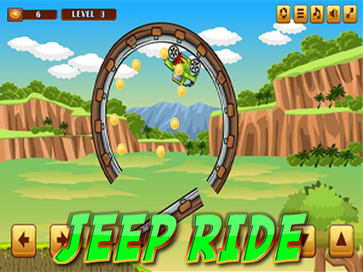 レースゲーム【Jeep Ride】ゲームのサムネイル画像