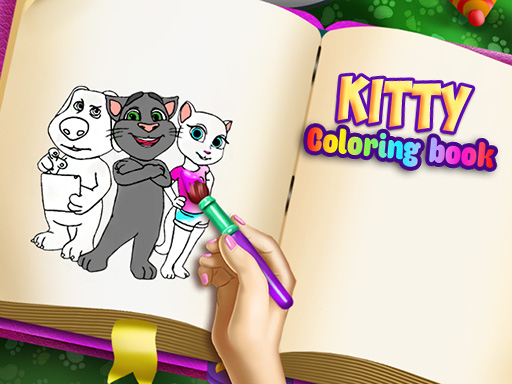 【Kitty Coloring Book】ゲームをプレイする