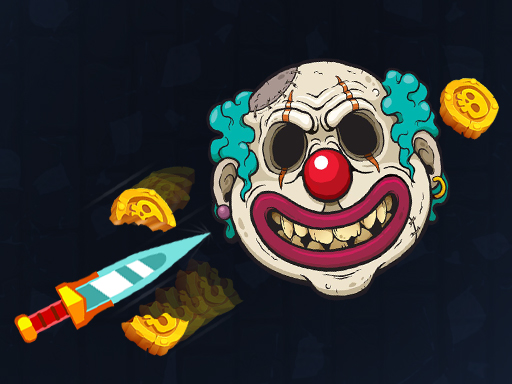 【Knife Hit Horror】ゲームをプレイする