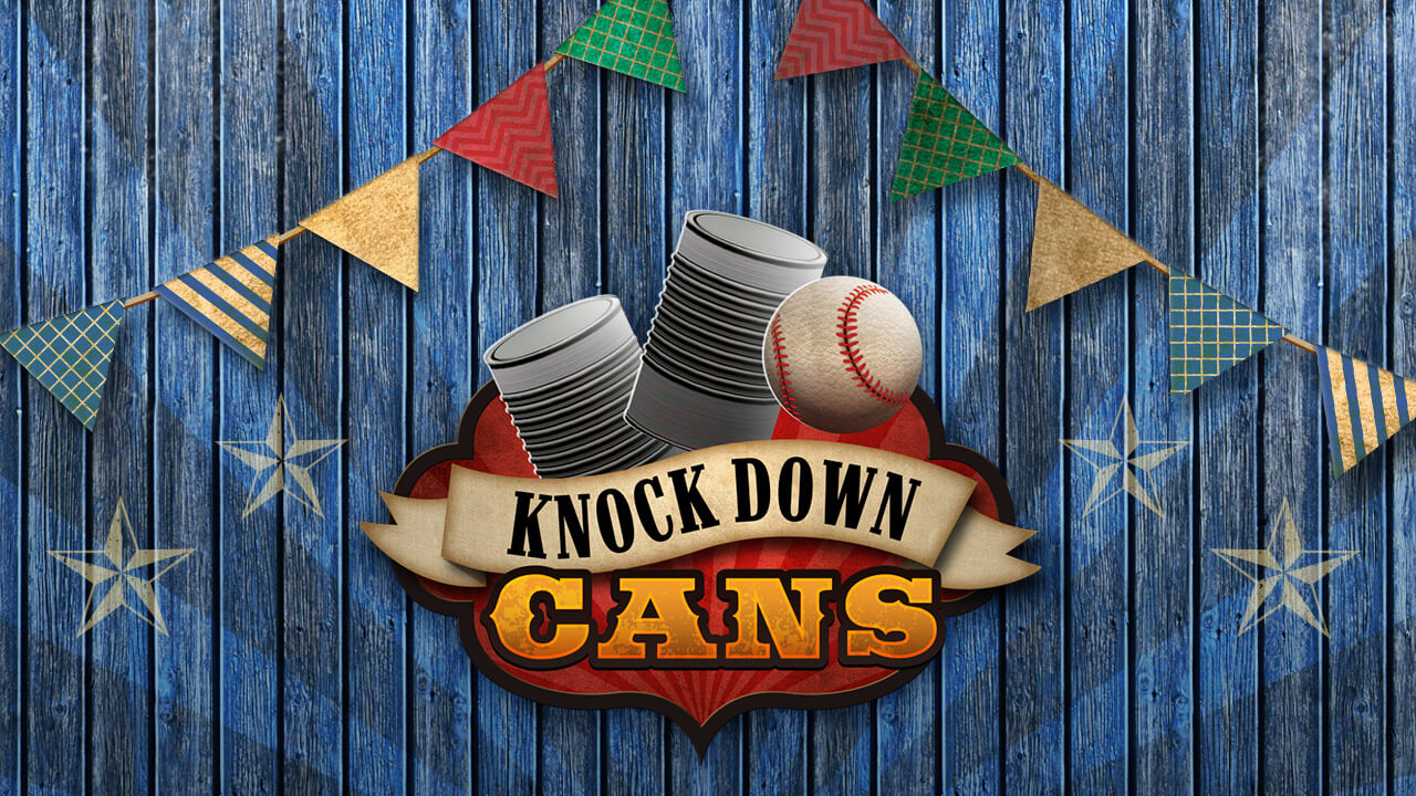 Play Knock Down Cans