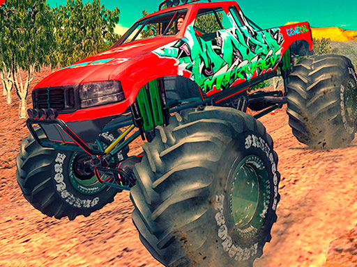 【Monster 4x4 Offroad Jeep Stunt Racing 2019】ゲームをプレイする