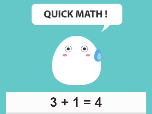 教育ゲーム【Quick Math】ゲームのサムネイル画像