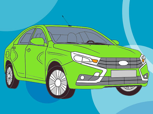 【Russian Cars Coloring Book】ゲームをプレイする