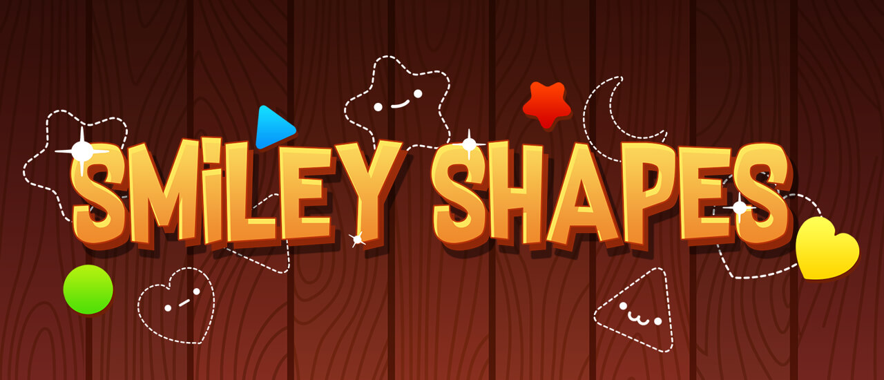教育ゲーム【Smiley Shapes】ゲームのサムネイル画像