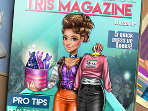 【Tris Fashion Cover Dress Up】ゲームをプレイする