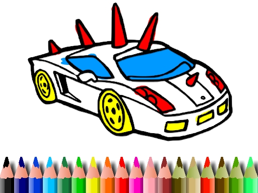 Play BTS Gta Cars Coloring Thumbnail
