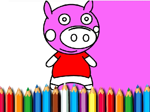 【BTS Pig Coloring Book】ゲームをプレイする