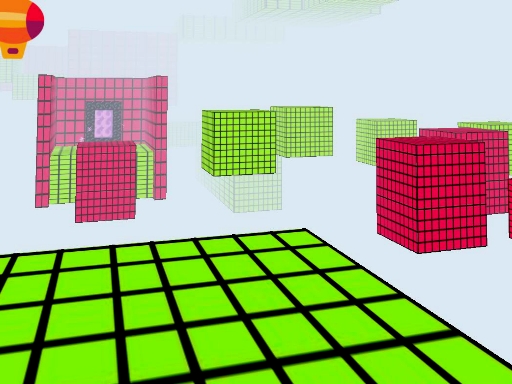 【Bloxy Block Parkour】ゲームをプレイする