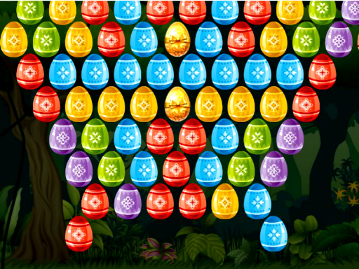 バブルゲーム【Bubble Shooter Easter】ゲームのサムネイル画像