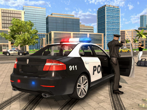 【Cartoon Police Car Slide】ゲームをプレイする