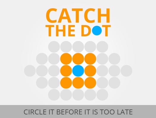 【Catch the dot】ゲームをプレイする