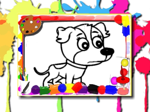 【Dogs Coloring Book】ゲームをプレイする