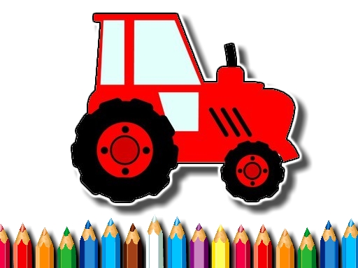 【Easy Kids Coloring Tractor】ゲームをプレイする