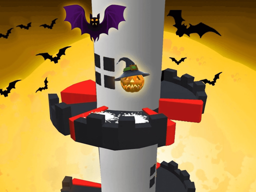 【Helix Jump Halloween】ゲームをプレイする
