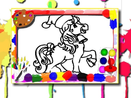 Play Horse Coloring Book Thumbnail